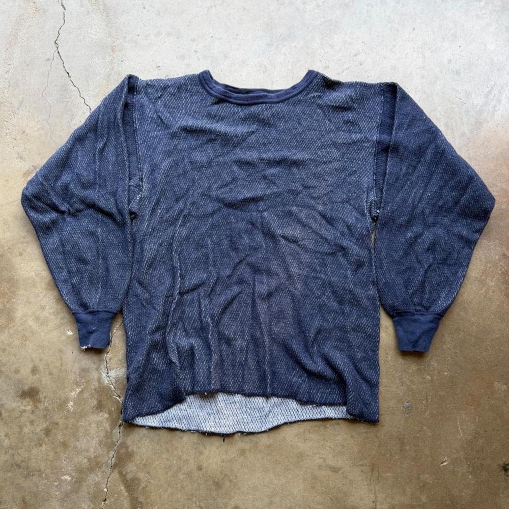 90s Thermal Long Sleeve Shirt size M